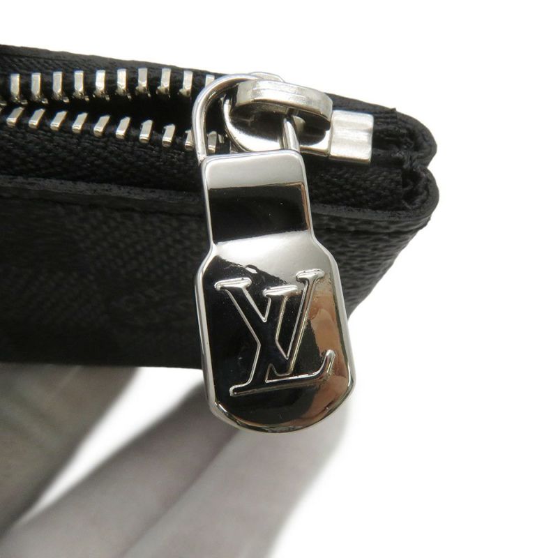 ルイヴィトン ショルダーバッグ ダミエ・グラフィット 3D トリオ・メッセンジャー N50017 LOUIS VUITTON メンズ ブラック 黒