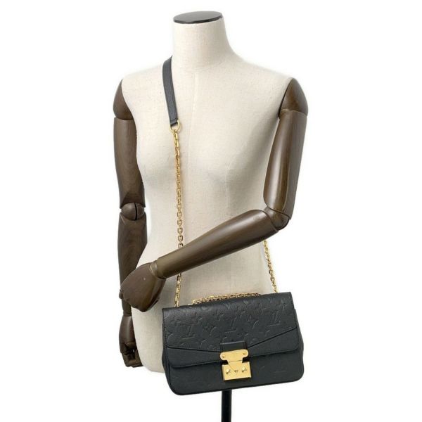 ルイヴィトン ハンドバッグ モノグラム・アンプラント マルソー M46200 LOUIS VUITTON ブラック 黒