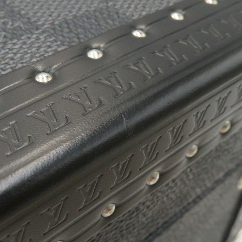 ルイヴィトン ジュエリーボックス ダミエ コフレ・トレゾール24 LOUIS VUITTON 小物入れ ブラック 黒
