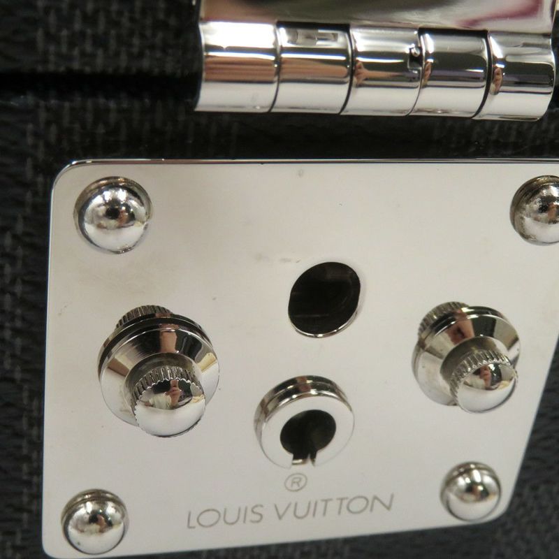 ルイヴィトン ジュエリーボックス ダミエ コフレ・トレゾール24 LOUIS VUITTON 小物入れ ブラック 黒