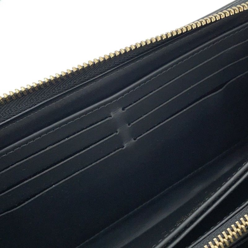 ルイヴィトン 長財布 モノグラム・マルチカラー LV×TM ジッピー・ウォレット クッサン M14096 村上隆コラボ 黒 ブラック