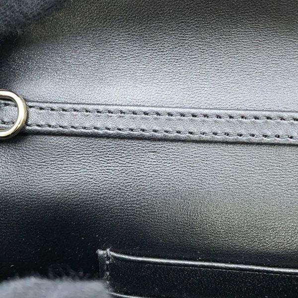 クリスチャン・ディオール チェーンショルダーバッグ My Dior ディオール トーク フォンバッグ カナージュ S0937ONMJ 黒