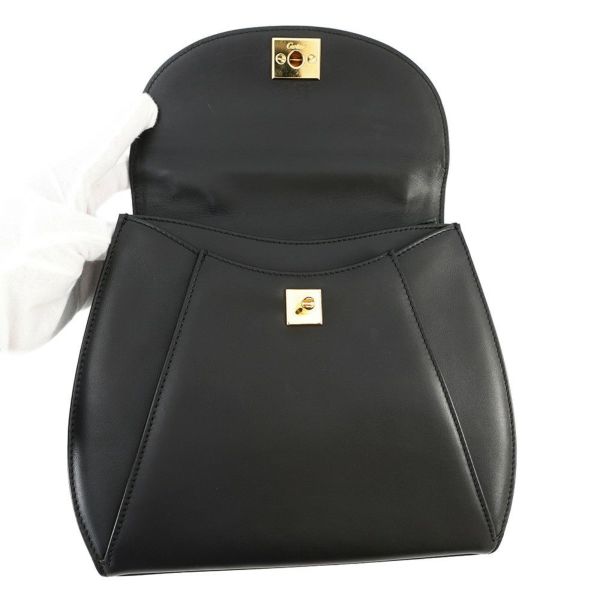 カルティエ ハンドバッグ パンテール レザー L1000121 Cartier 黒