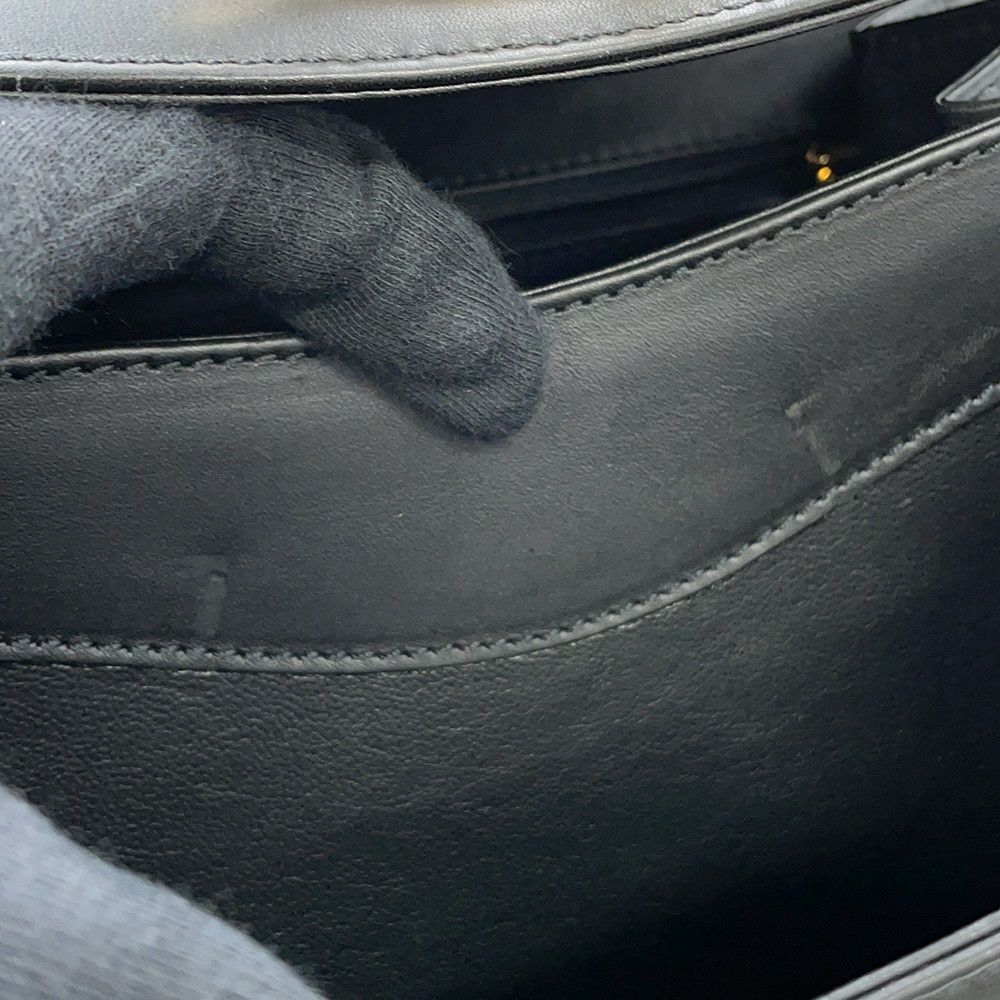 カルティエ ハンドバッグ パンテール レザー L1000121 Cartier 黒