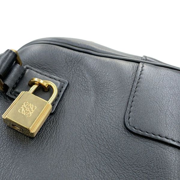 ロエベ ハンドバッグ アマソナ16 スクエア レザー A039N21X01 LOEWE 2way 黒