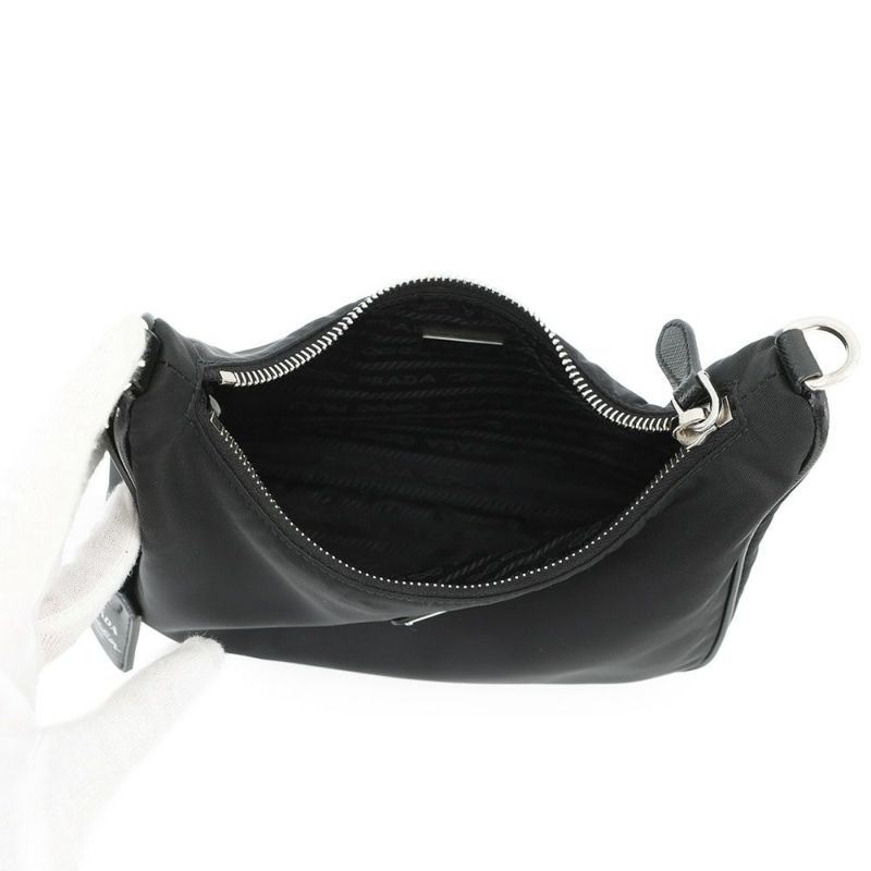 プラダ ショルダーバッグ Re-Edition 2005 Re-Nylon ナイロン 1BH204 PRADA 2wayバッグ 黒