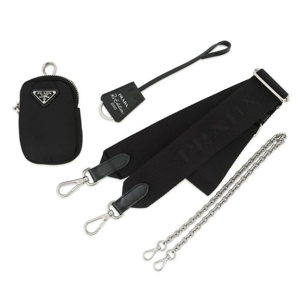 プラダ ショルダーバッグ Re-Edition 2005 Re-Nylon ナイロン 1BH204 PRADA 2wayバッグ 黒