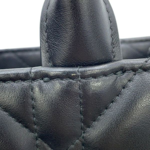 ディオール ハンドバッグ マクロカナージュ ブックトート ミニ カーフレザー S5573OWHP_M900 2way 黒