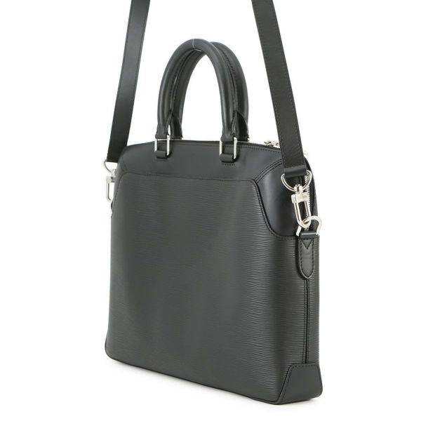 ルイヴィトン ビジネスバッグ エピ オリバー・ブリーフケース M51689 LOUIS VUITTON ハンドバッグ 2way 黒 ブラック