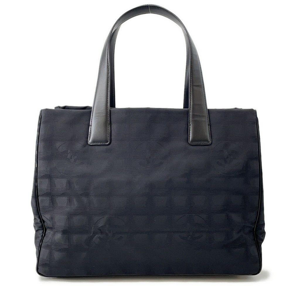 シャネル トートバッグ ココマーク ニュートラベルライン トートMM ナイロン A15991 CHANEL 黒