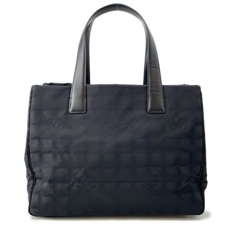 シャネル トートバッグ ココマーク ニュートラベルライン トートMM ナイロン A15991 CHANEL 黒