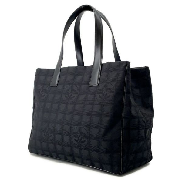 シャネル トートバッグ ココマーク ニュートラベルライン トートMM ナイロン A15991 CHANEL 黒