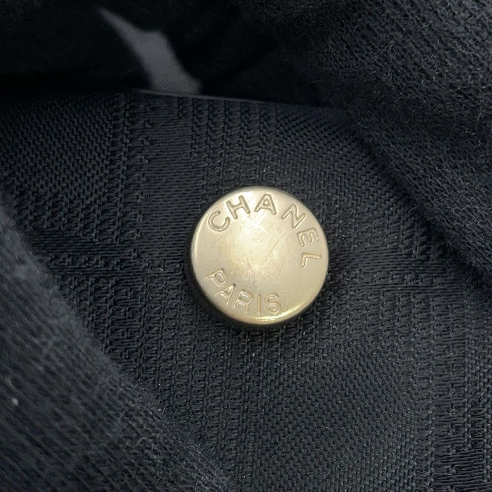 シャネル トートバッグ ココマーク ニュートラベルライン トートMM ナイロン A15991 CHANEL 黒