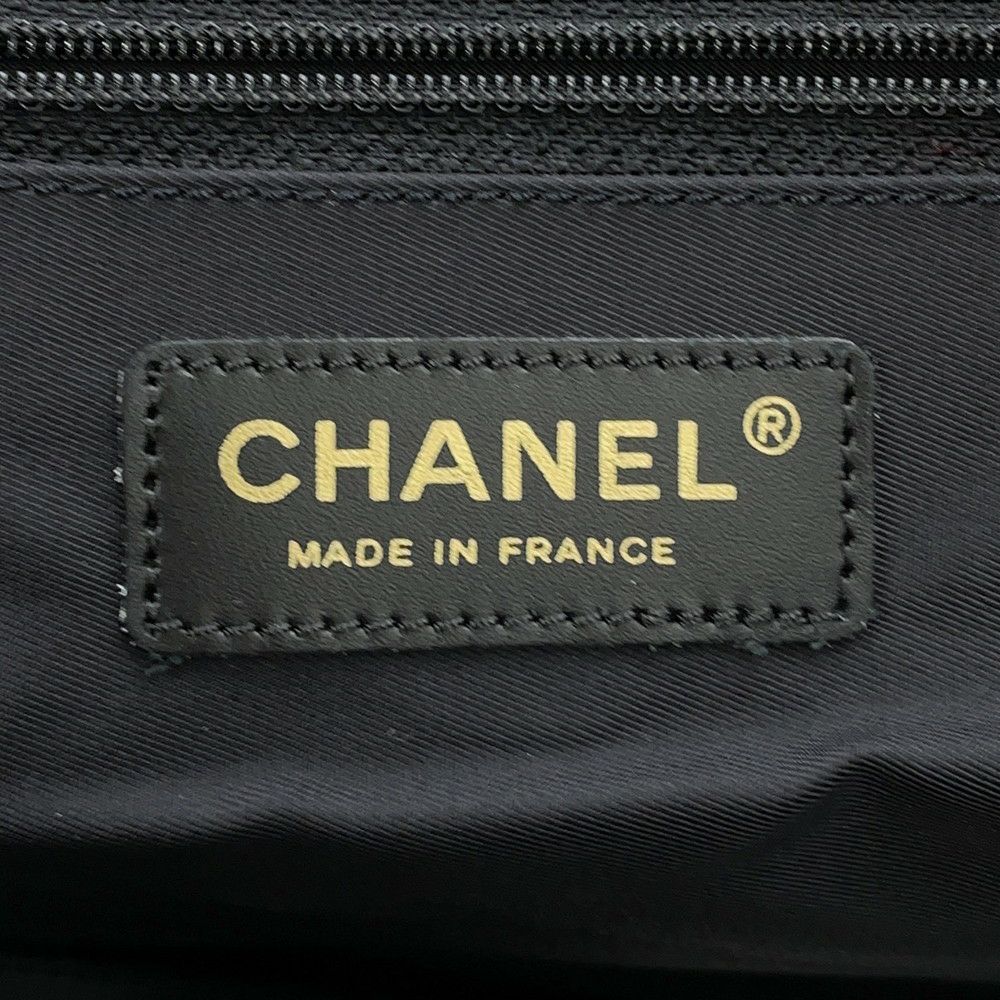 シャネル トートバッグ ココマーク ニュートラベルライン トートMM ナイロン A15991 CHANEL 黒