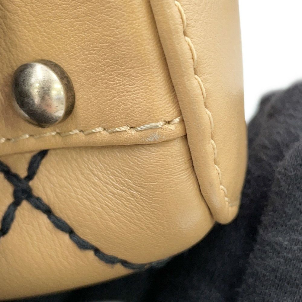 シャネル ハンドバッグ ワイルドステッチ マトラッセ ココマーク カーフレザー A14692 CHANEL