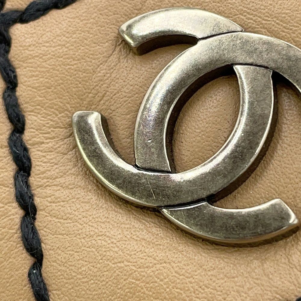 シャネル ハンドバッグ ワイルドステッチ マトラッセ ココマーク カーフレザー A14692 CHANEL