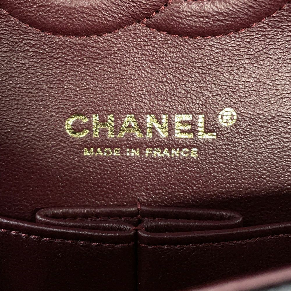 シャネル チェーンショルダーバッグ マトラッセ25 ココマーク ダブルチェーン キャビアスキン A01112 CHANEL 黒