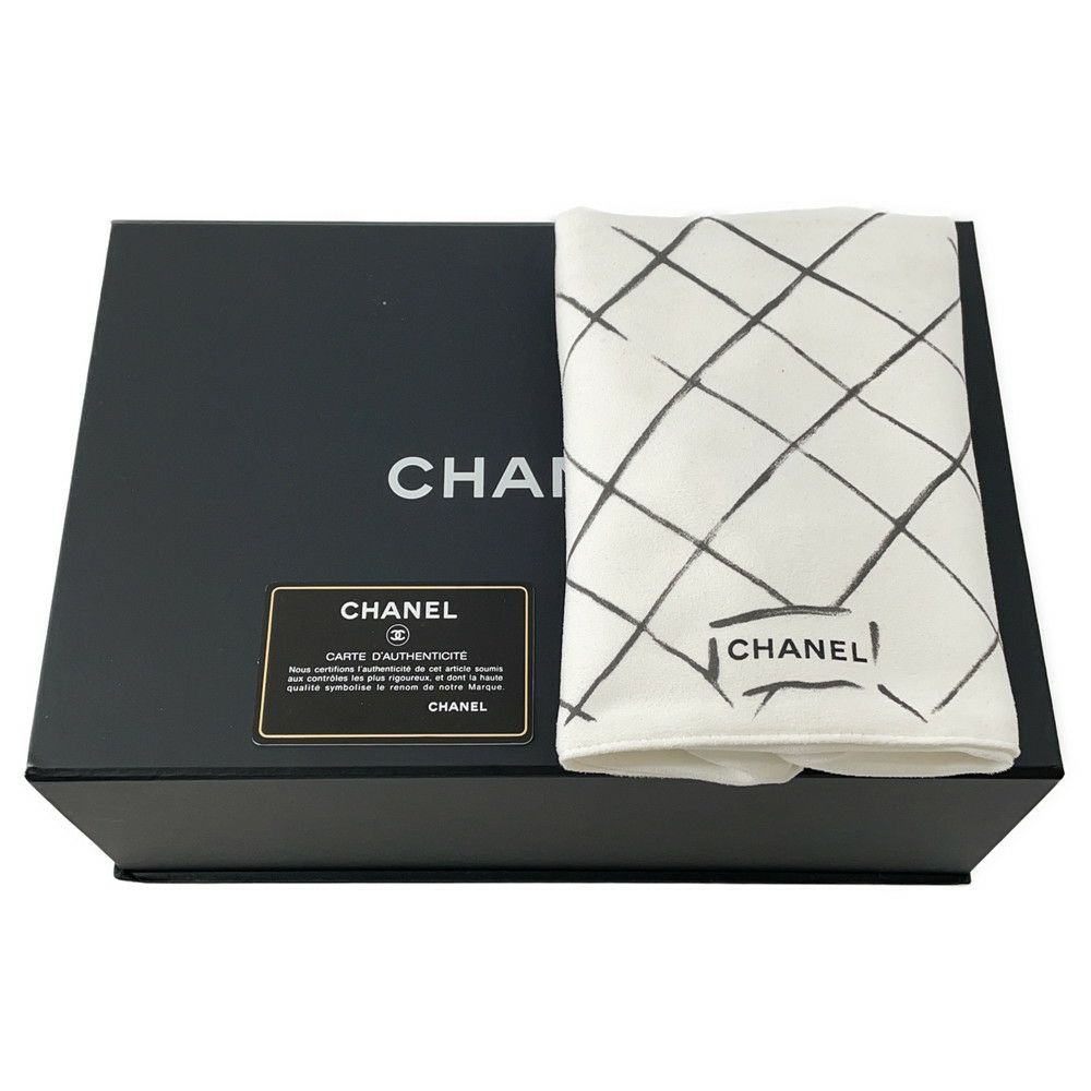 シャネル チェーンショルダーバッグ マトラッセ25 ココマーク ダブルチェーン キャビアスキン A01112 CHANEL 黒