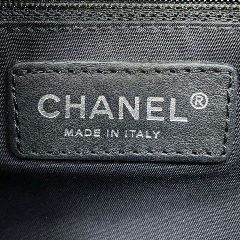 シャネル チェーンショルダーバッグ マトラッセ ココマーク スポーツライン シングルフラップ ハラコ キャンバス CHANEL 黒