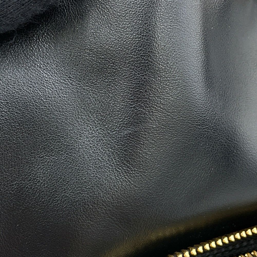 プラダ ハンドバッグ デュエット 巾着 ソフトカーフレザー 1BH038 PRADA 2way 黒