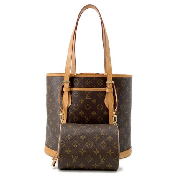 ルイヴィトン ショルダーバッグ モノグラム バゲット SPO LOUIS VUITTON ヴィトン バッグ トートバッグ ポーチ付き