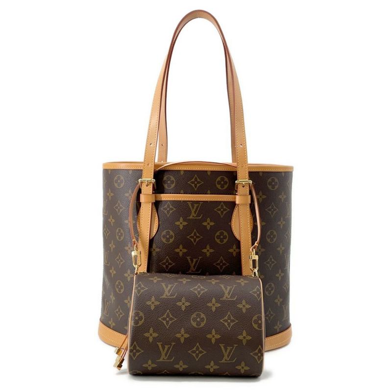 ルイヴィトン ショルダーバッグ モノグラム バゲット SPO LOUIS VUITTON ヴィトン バッグ トートバッグ ポーチ付き