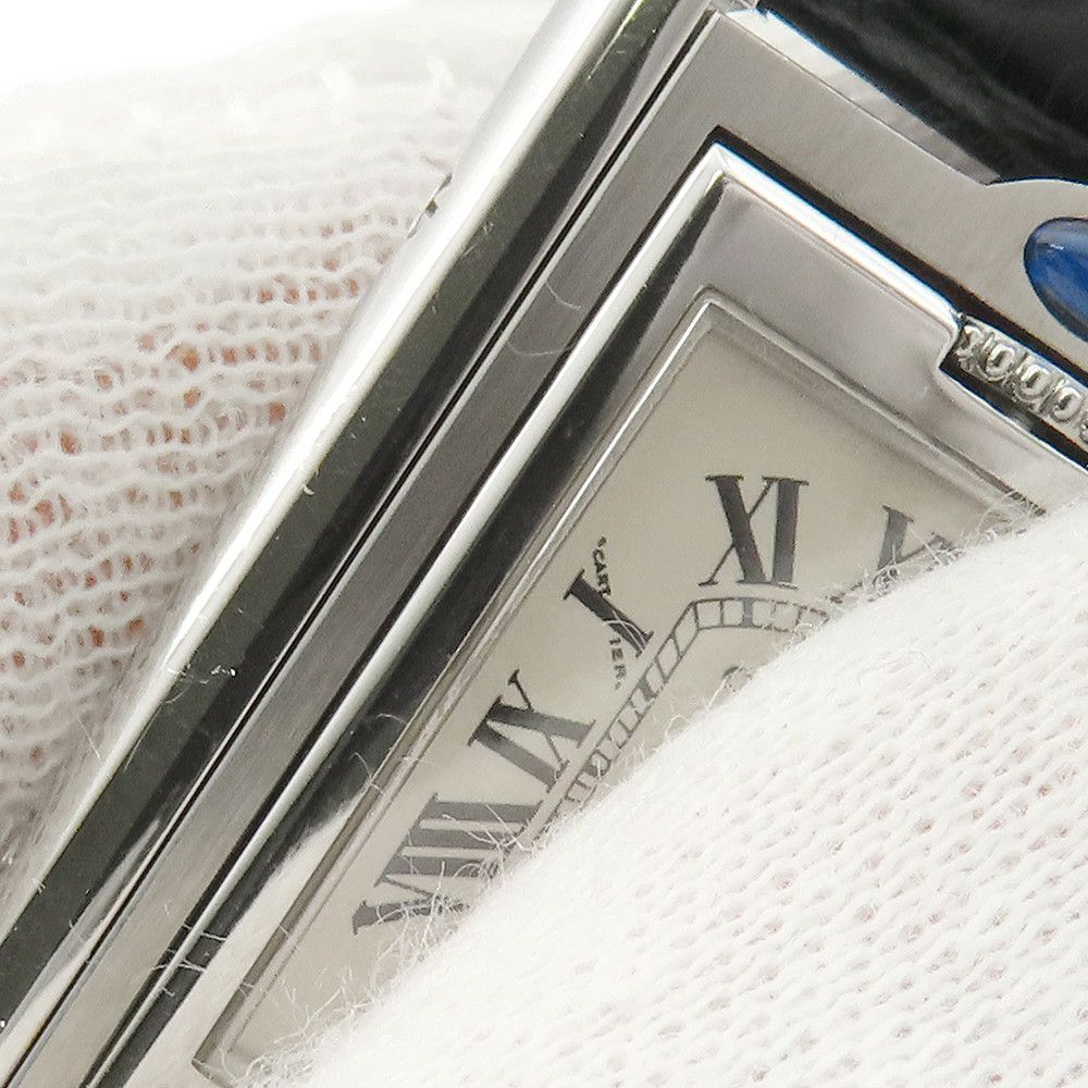 カルティエ タンク バスキュラント SM W1011158 Cartier 腕時計 アイボリー文字盤 クォーツ