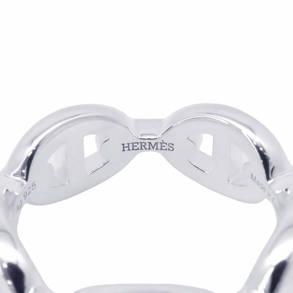 エルメス リング シェーヌダンクル アンシェネPM SV925シルバー リングサイズ55 HERMES ジュエリー