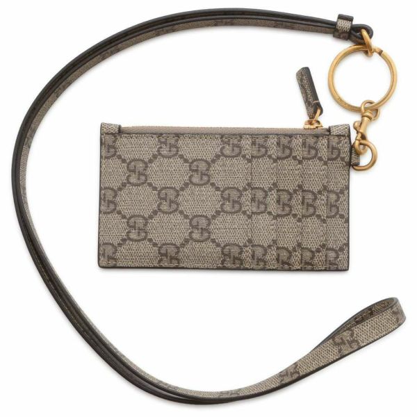 グッチ カードケース バレンシアガコラボ GGスプリーム ザ・ハッカー プロジェクト フラグメントケース 681706 GUCCI