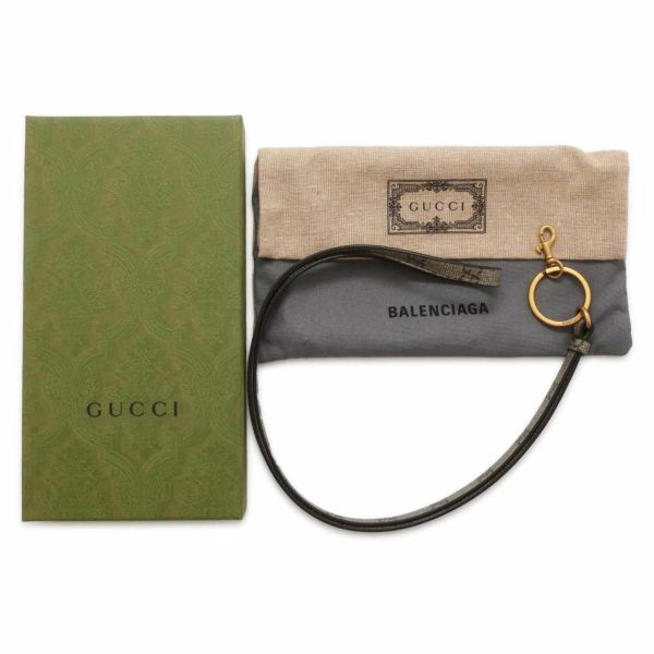 グッチ カードケース バレンシアガコラボ GGスプリーム ザ・ハッカー プロジェクト フラグメントケース 681706 GUCCI