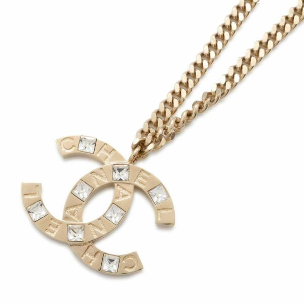 シャネル ネックレス ココマーク ラインストーン A21P CHANEL アクセサリー 安心保証 | 中古・新品ブランド販売ギャラリーレア公式通販