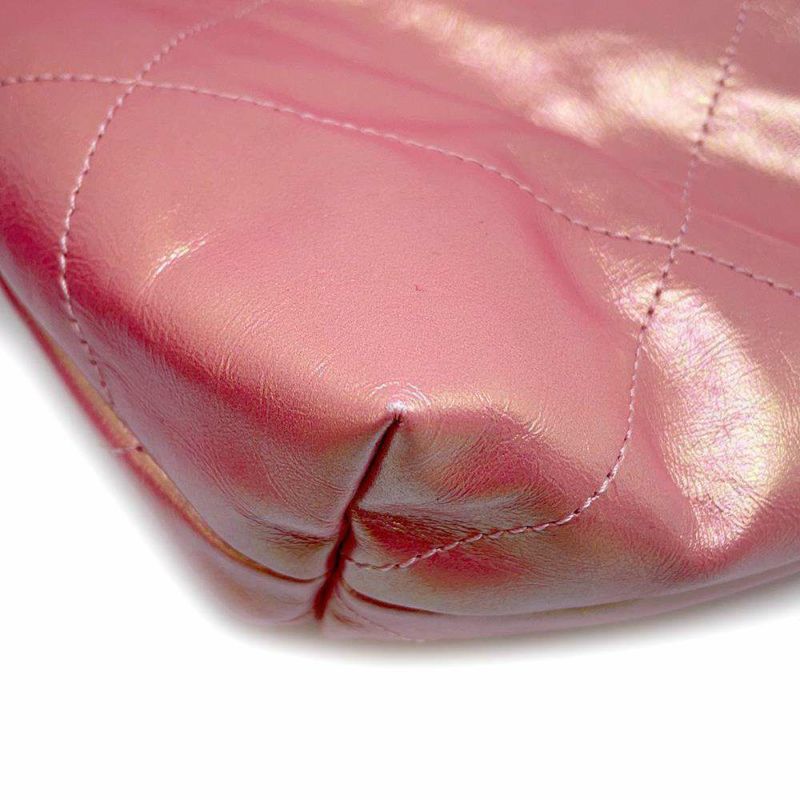 シャネル ハンドバッグ シャネル22 シャイニーカーフレザー AS3261 CHANEL バッグ ショルダーバッグ