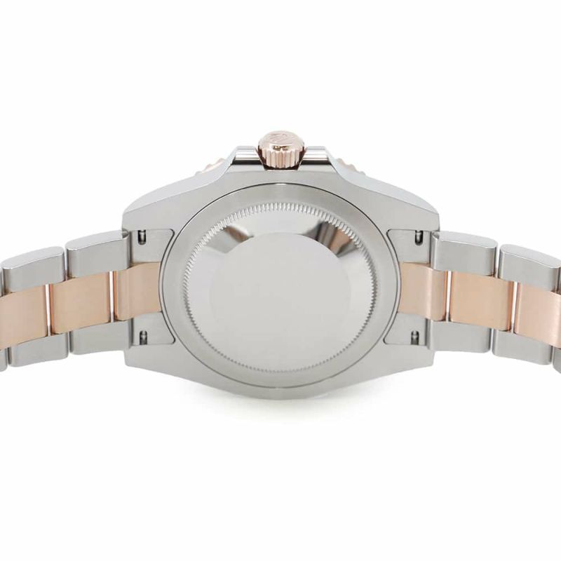 ロレックス GMTマスター2 デイト SS/K18PG ランダムシリアル ルーレット 126711CHNR 黒文字盤