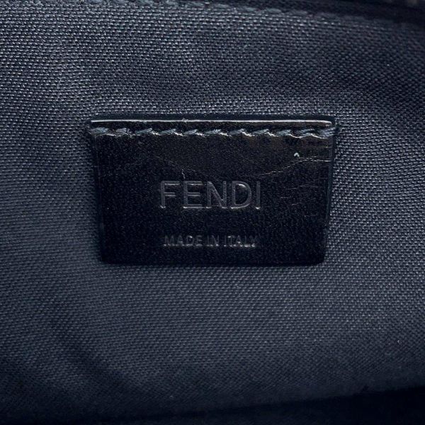 フェンディ ショルダーバッグ レザー 7AS034 FENDI ポシェット 黒