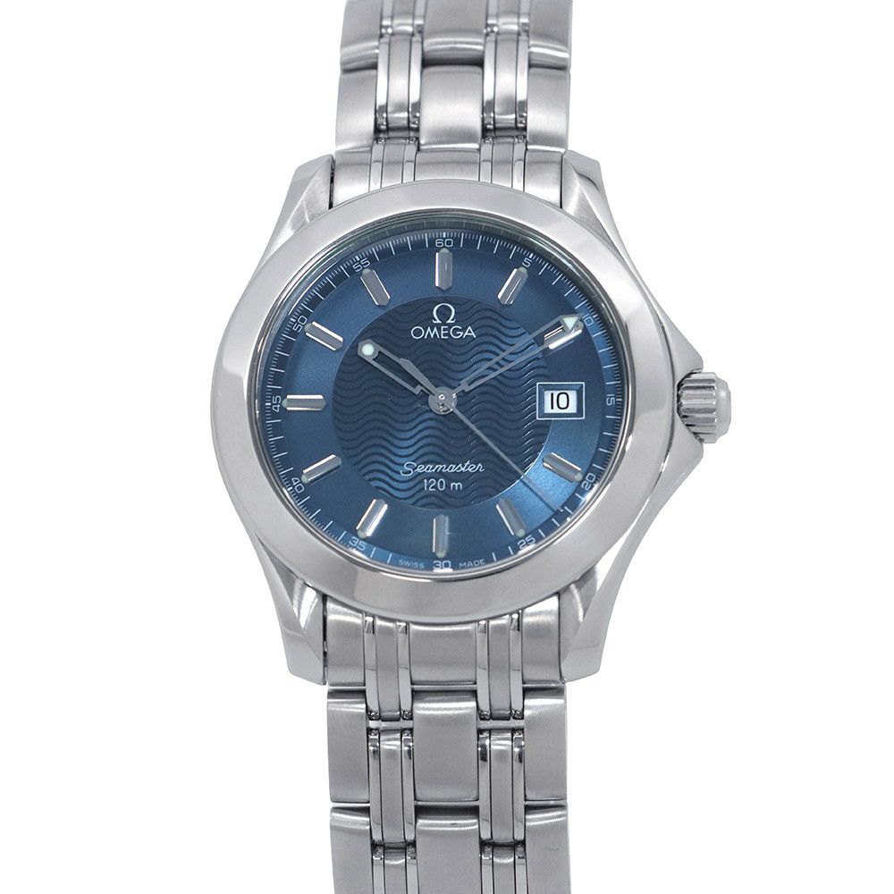 オメガ シーマスター 2511.81.00 OMEGA 腕時計 ブルー文字盤 クォーツ