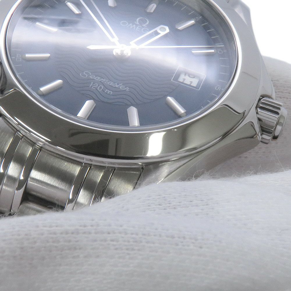 オメガ シーマスター 2511.81.00 OMEGA 腕時計 ブルー文字盤 クォーツ