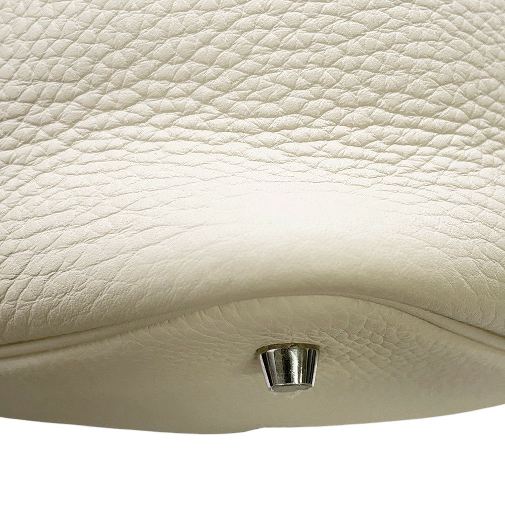 エルメス ハンドバッグ ピコタンロックMM クレ/シルバー金具 トリヨンクレマンス K刻印