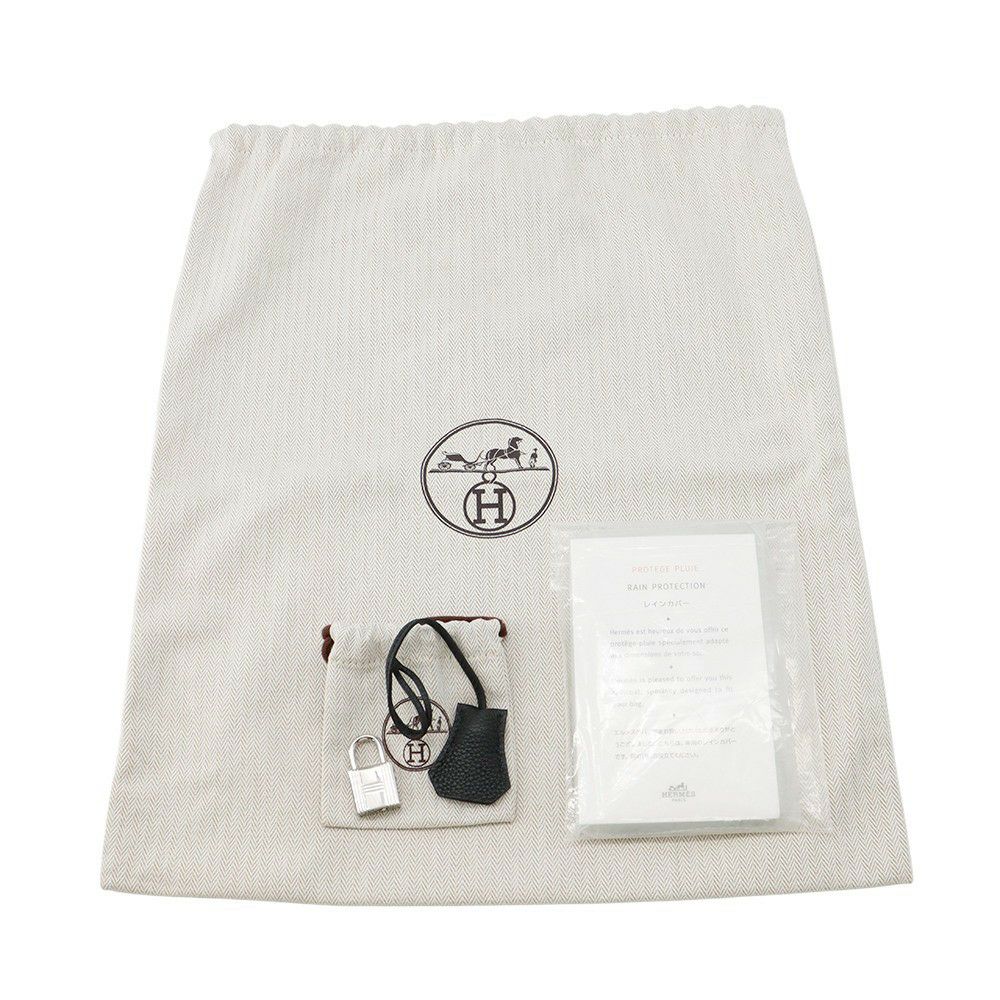 エルメス バーキン25 ブラック/シルバー金具 トゴ X刻印 HERMES Birkin ハンドバッグ