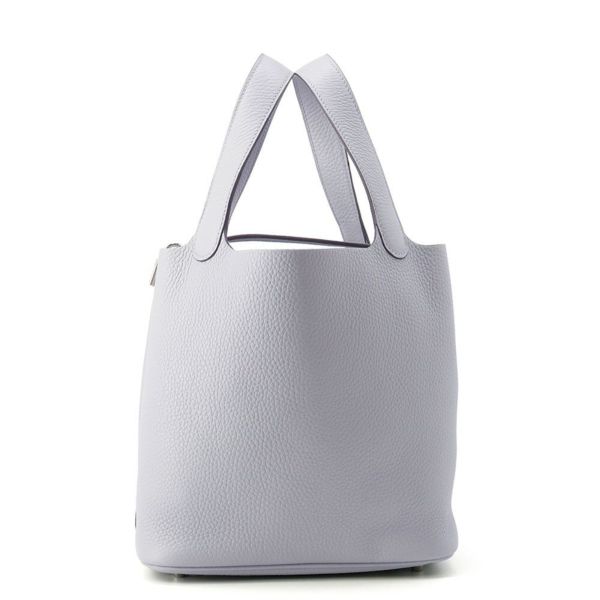 エルメス ハンドバッグ ピコタンロックMM グリパンタン/シルバー金具 トリヨンクレマンス K刻印