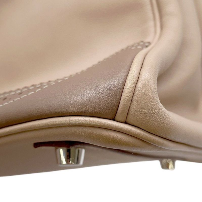 エルメス バーキン30 ギリーズ アルジル/エトゥープ/シルバー金具 スイフト □P刻印 HERMES Birkin ハンドバッグ