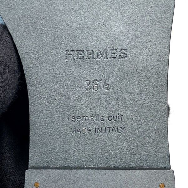 エルメス サンダル オラン デニム レディースサイズ36 1/2 HERMES 靴