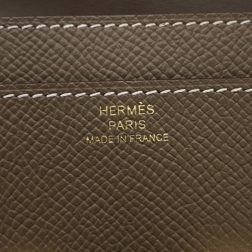 エルメス 長財布 コンスタンス トゥーゴー ロング エトゥープ/ゴールド金具 エプソン Z刻印 HERMES 財布