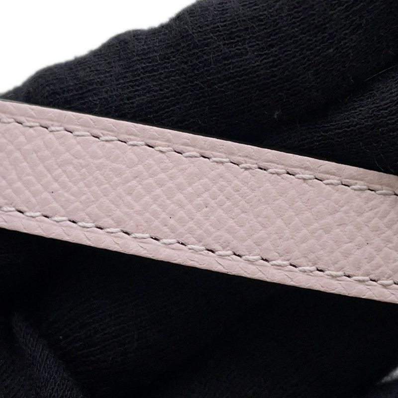 エルメス ベルト ポップアッシュ15 モーヴペール/シルバー金具 エプソン B刻印 サイズ80 HERMES ソルド品