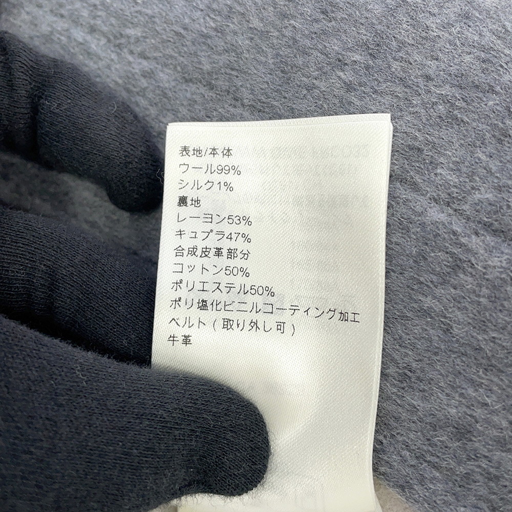 ルイヴィトン コート ダブルフェイス ケープ スリーブコート レディースサイズ38 LOUIS VUITTON アウター