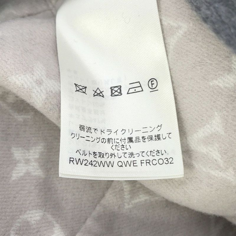 ルイヴィトン コート ダブルフェイス ケープ スリーブコート レディースサイズ38 LOUIS VUITTON アウター