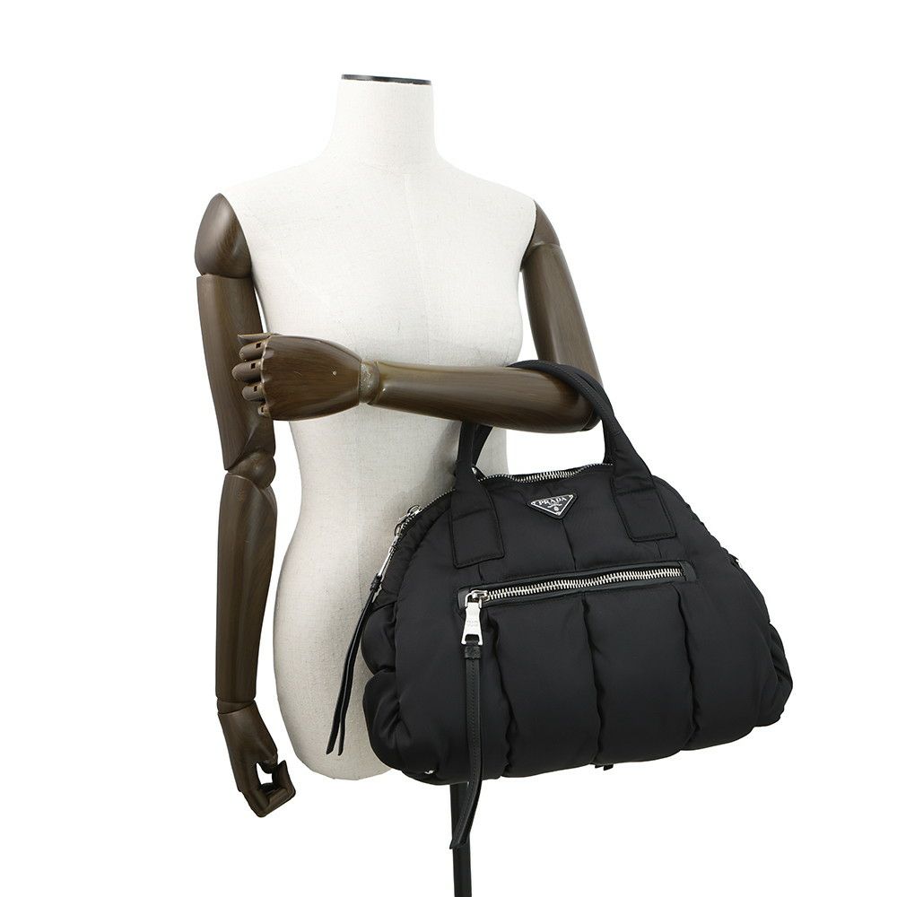 プラダ ハンドバッグ テスート ボンバー ナイロン BL0881 PRADA 2way 黒