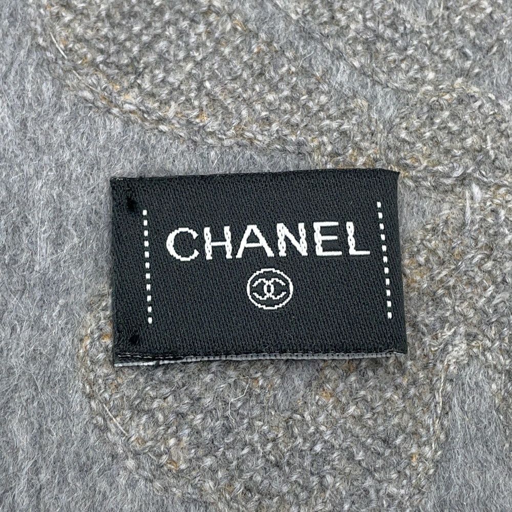 シャネル マフラー ココマーク クローバー カシミヤ CHANEL