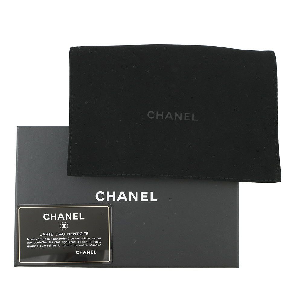 シャネル 長財布 マトラッセ ココマーク マドモワゼル コンパクトウォレット ラムスキン CHANEL ラウンドファスナー 黒