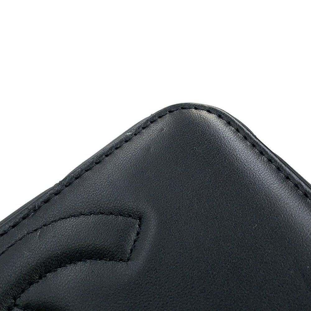 シャネル チェーンショルダーバッグ マトラッセ ココマーク ヴァニティケース ラムスキン AP2199 CHANEL 2way バニティ 黒