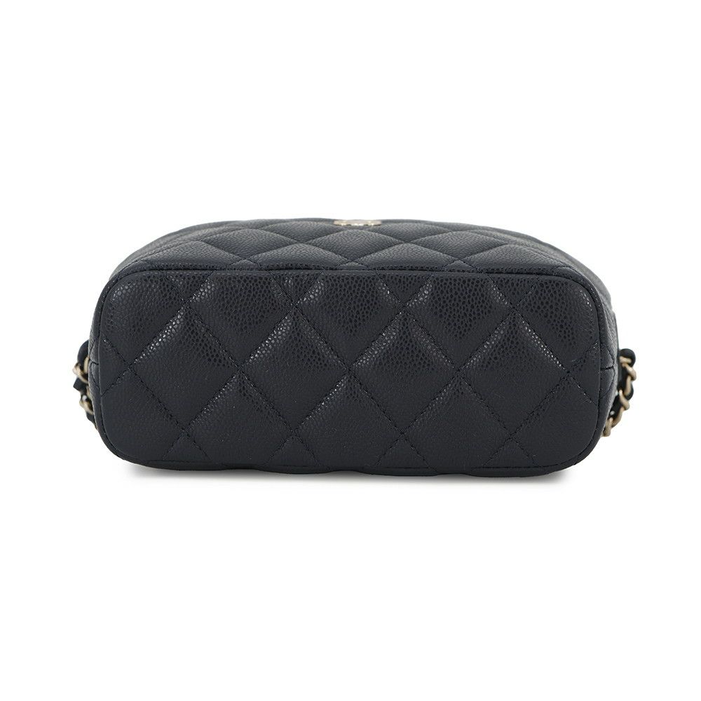 シャネル ハンドバッグ マトラッセ ココマーク チェーンホーボーバッグ キャビアスキン AP4386　CHANEL 2way